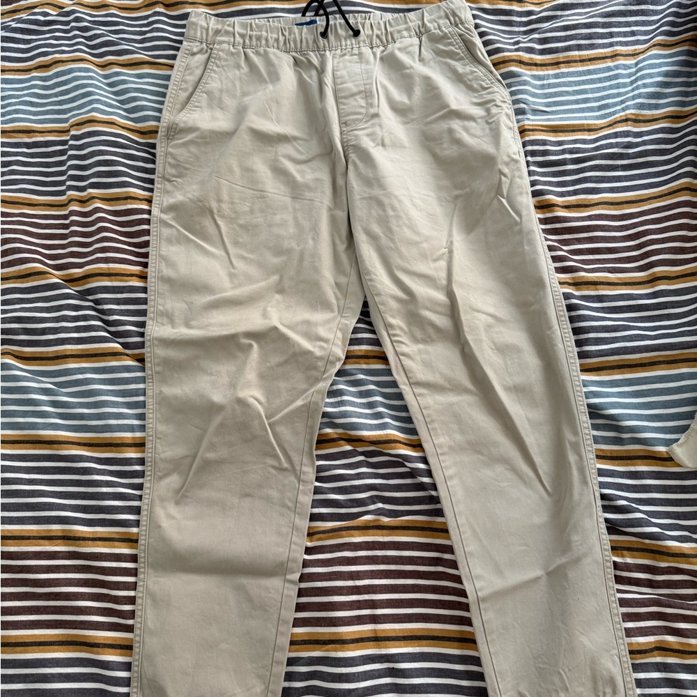 Old Navy Tan Relaxed Joggers